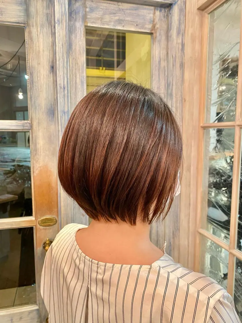 ショート 丸みショート ショートヘア Kasuga Sayuriのヘアスタイル