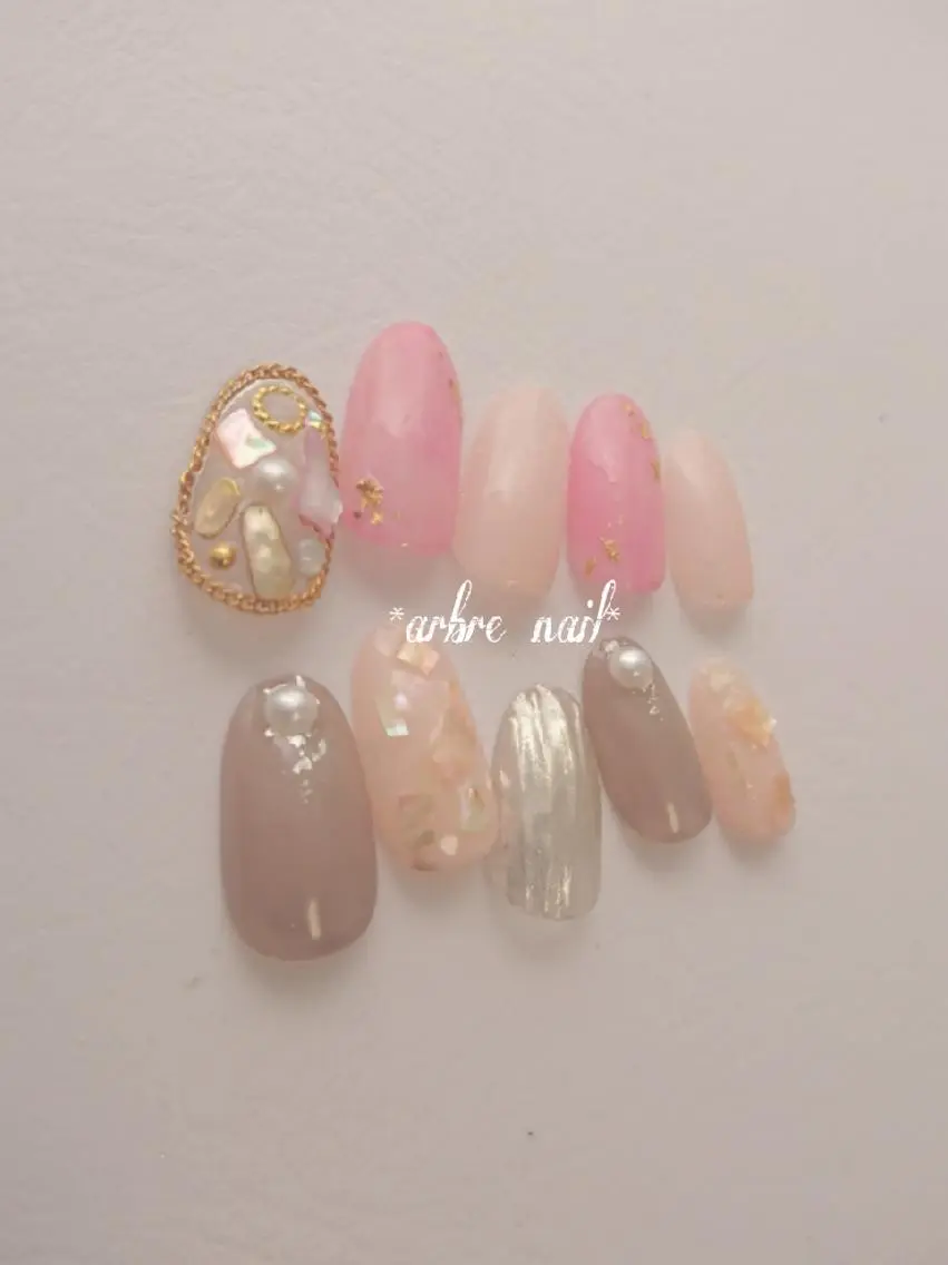 ネイル ✯.。 arbre nail 。✯.のネイルデザイン