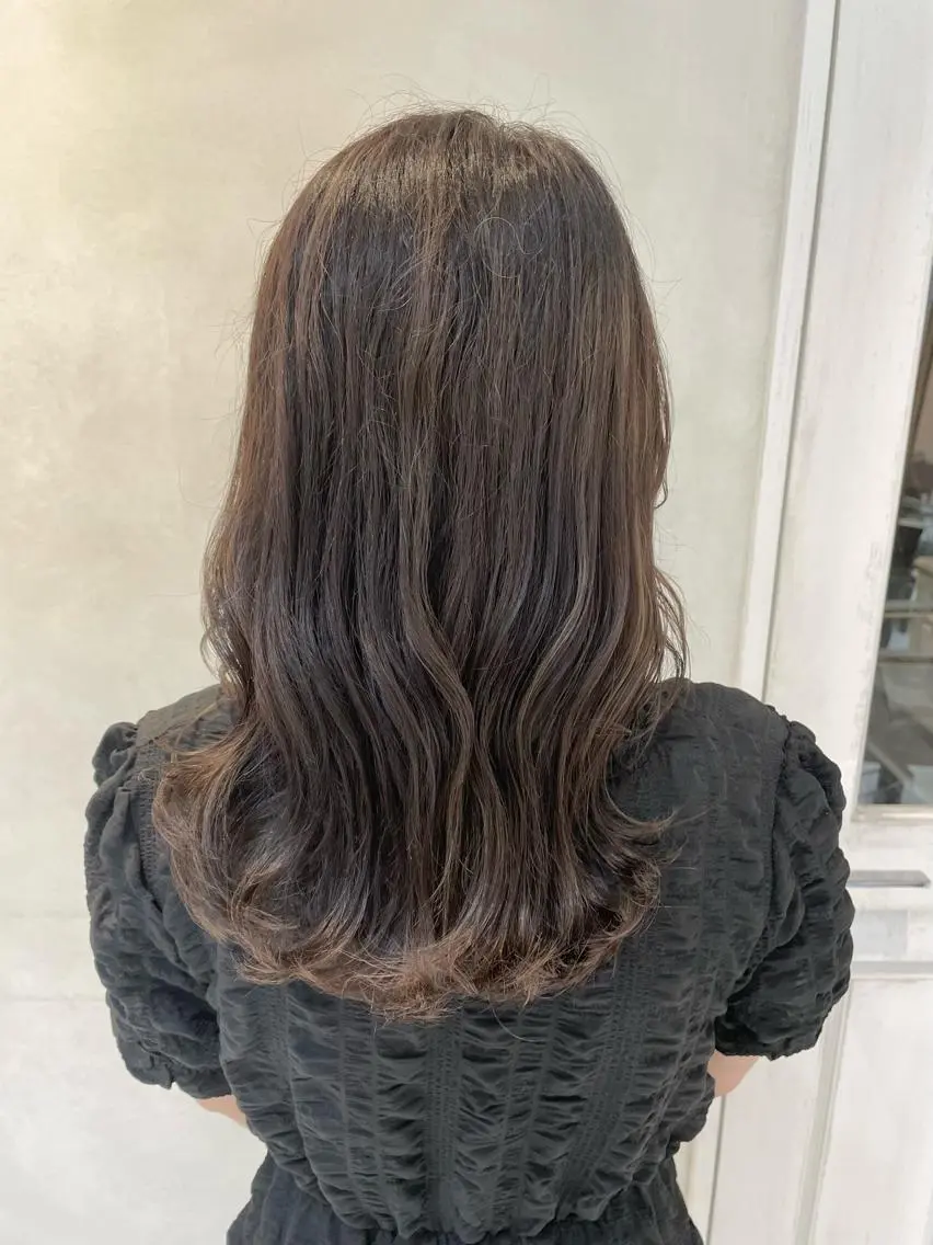 ロング カラー カット トリートメント 白井 雪乃のヘアスタイル