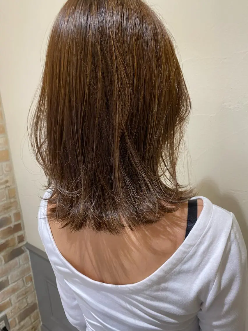 セミロング カラー ハイライトカラー ハイライト ✳︎SERA✳︎ 平日のみご案内の眉毛・アイブロウイメージ
