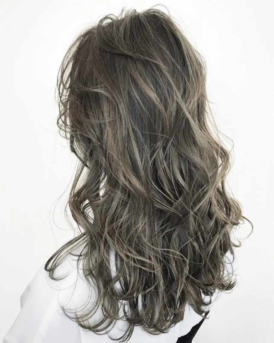 セミロング カラー 髪質改善サロン ARCHE野瀬冬馬のヘアスタイル