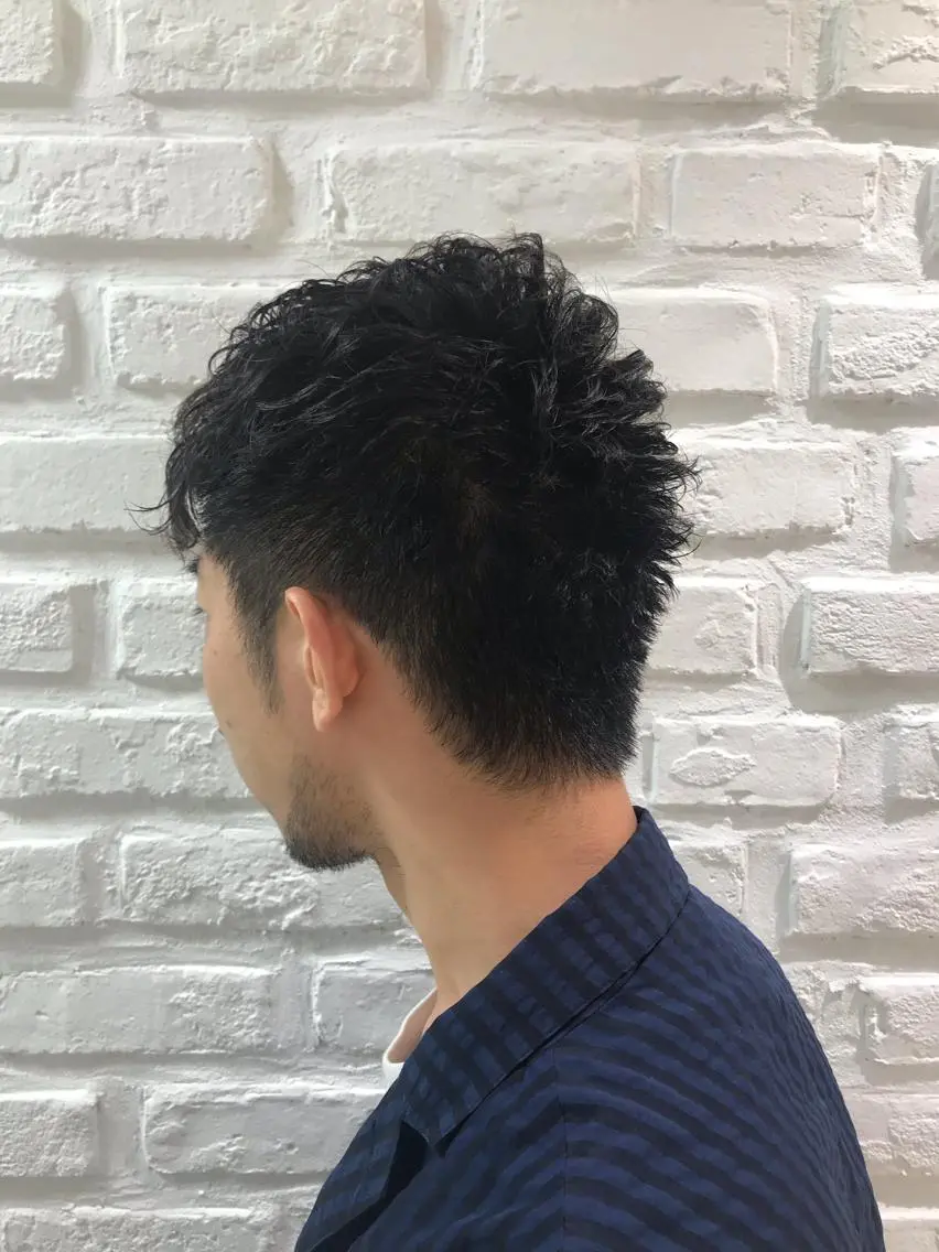 パーマ メンズ メンズパーマ 【暖色カラー特化】 中山由梨のヘアスタイル