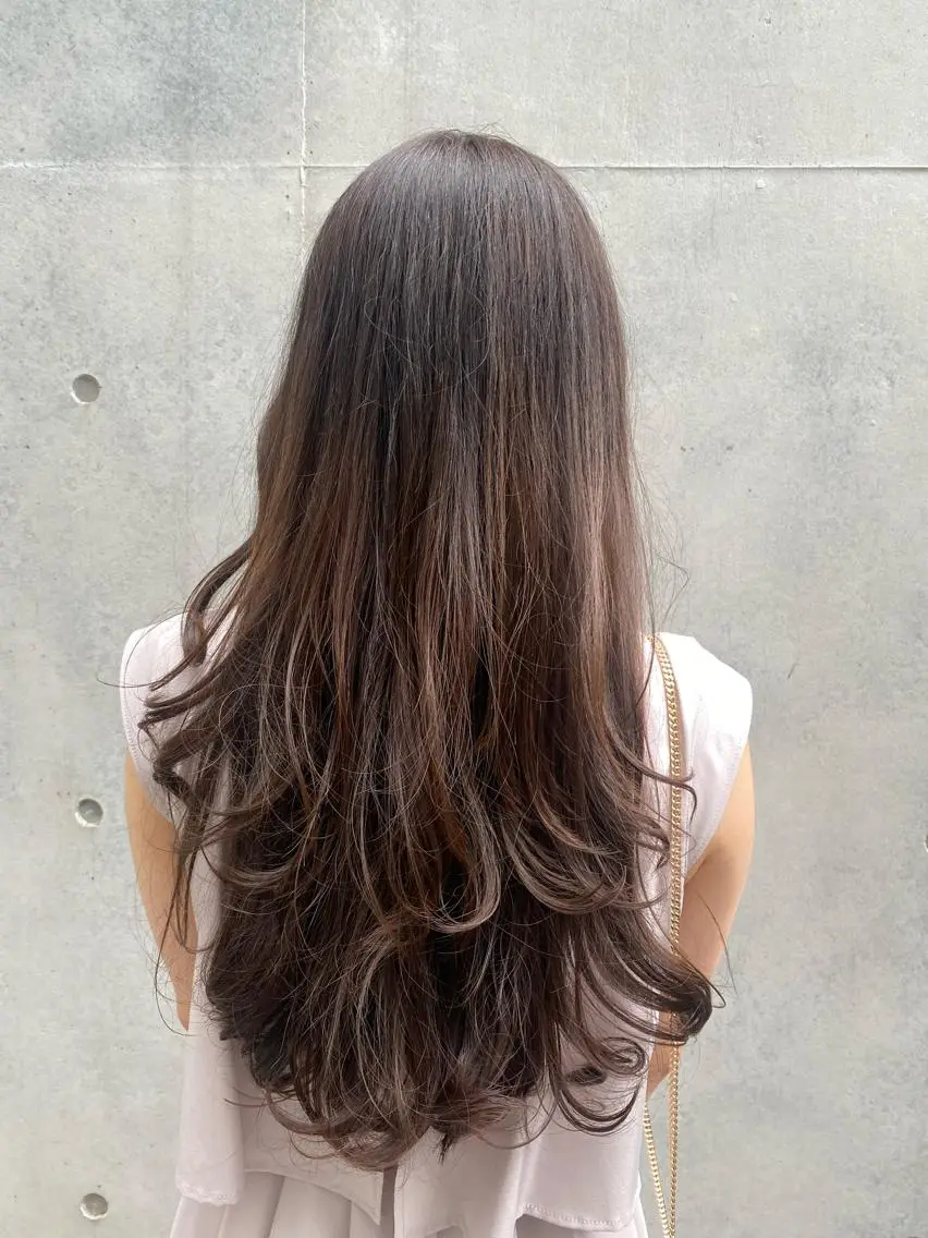 ロング 🌈🧡ヤマダ ヒロナ🌈🧡のヘアスタイル