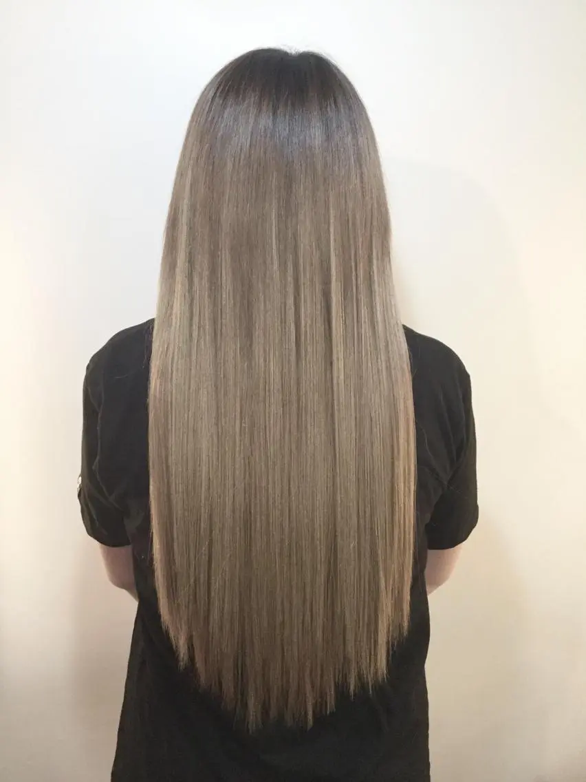 ロング カラー ヘアアレンジ Hair Make Salon ZEROのヘアスタイル