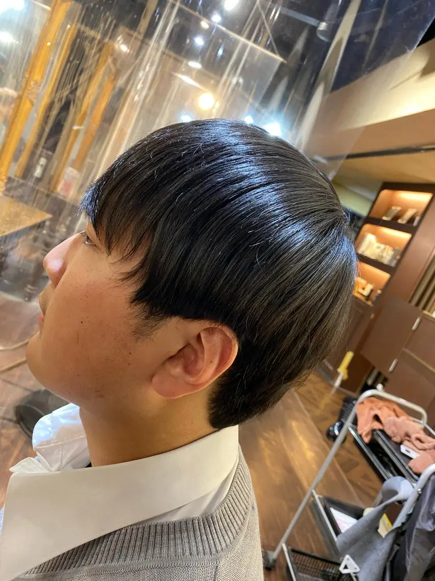 メンズ カット 縮毛矯正 大阪メンズヘアのプロ 高橋 直希のヘアスタイル