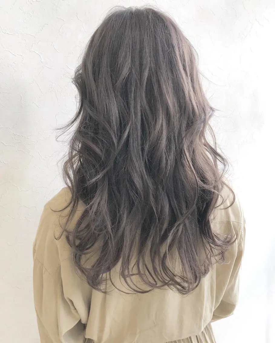 ロング カラー nakahara madokaのヘアスタイル