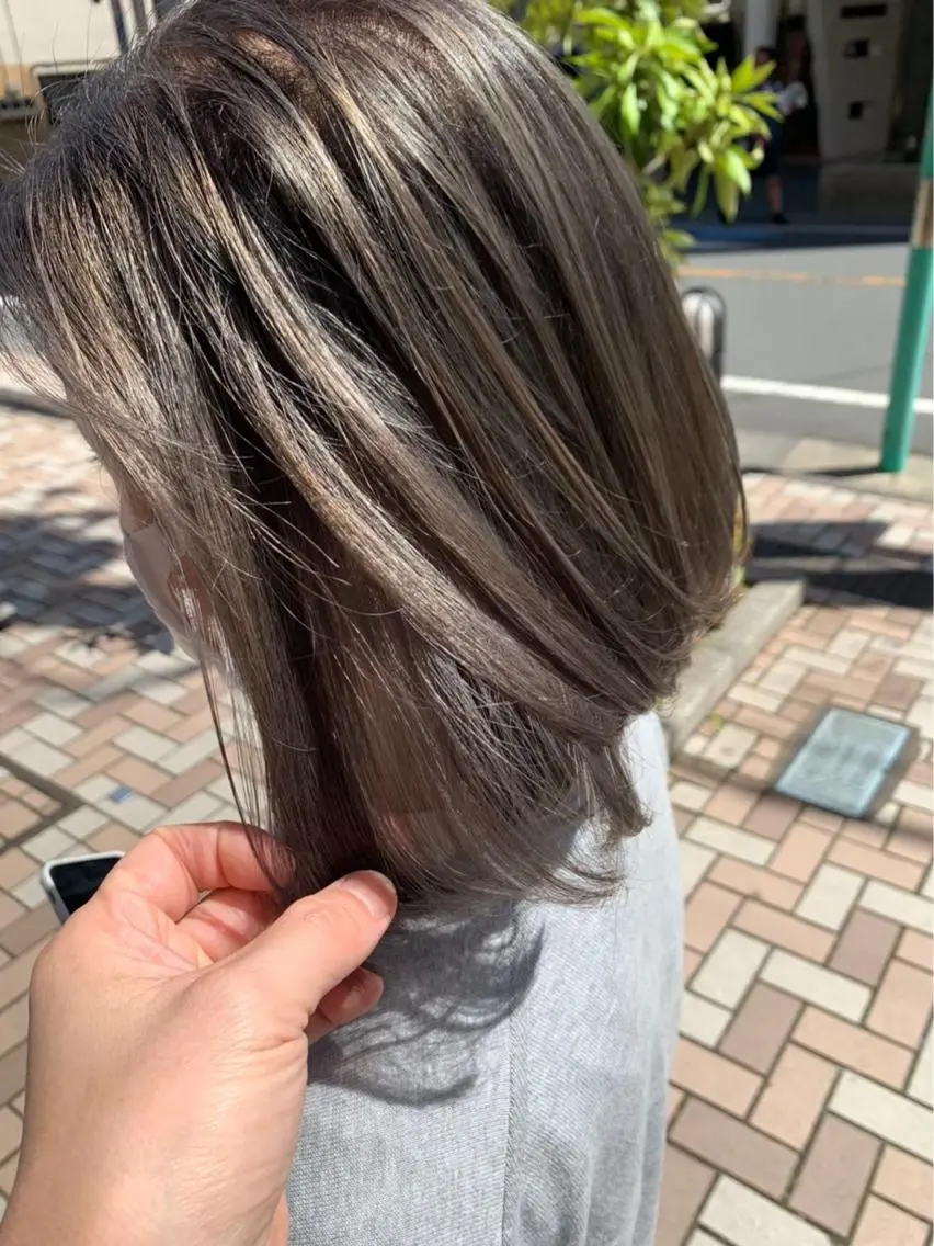 セミロング カラー 【大人ショート/ボブ モデル募集】 Seiのヘアスタイル
