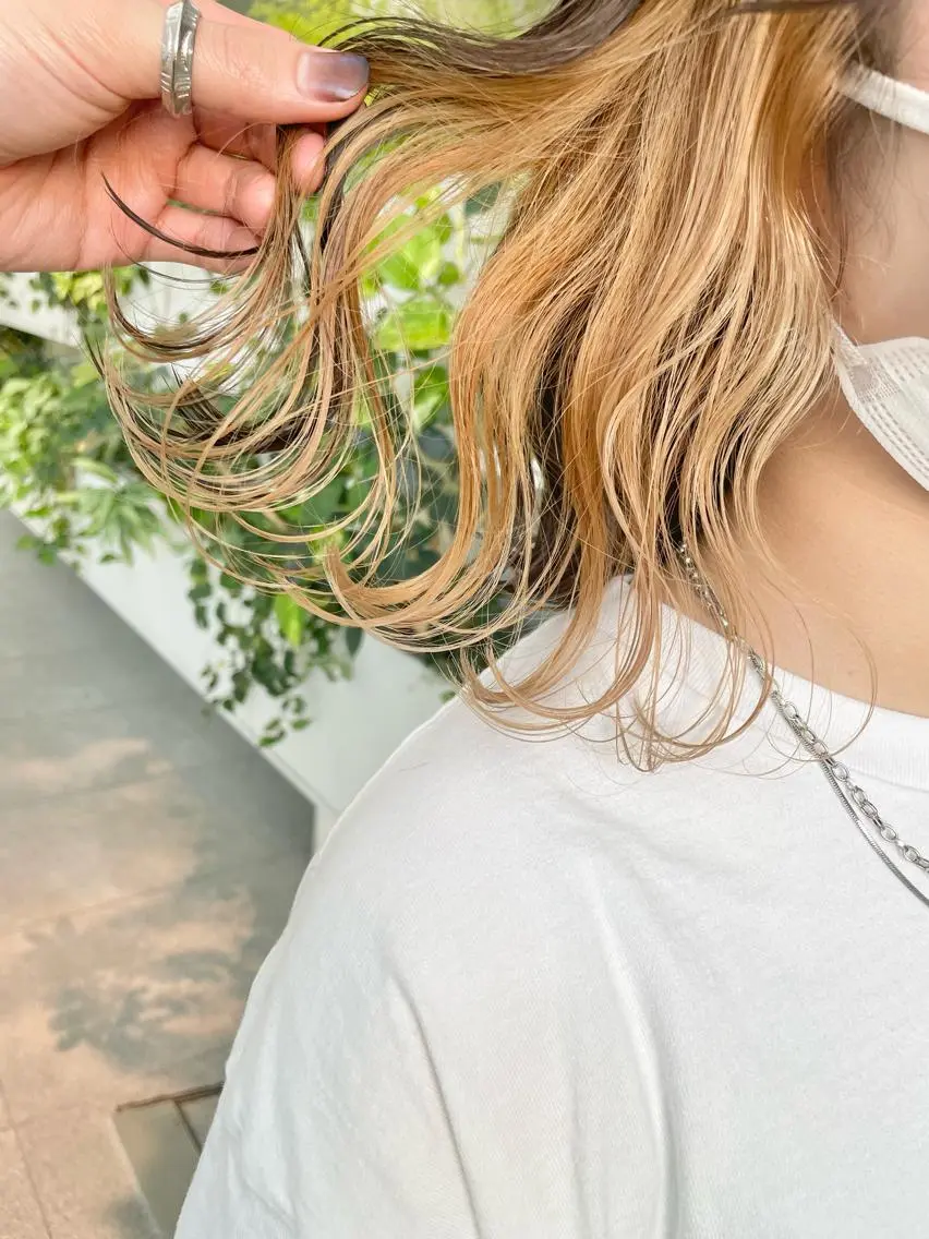 ショート ヘアカラー 東北No.1完全個室 💐梶谷社長のヘアスタイル