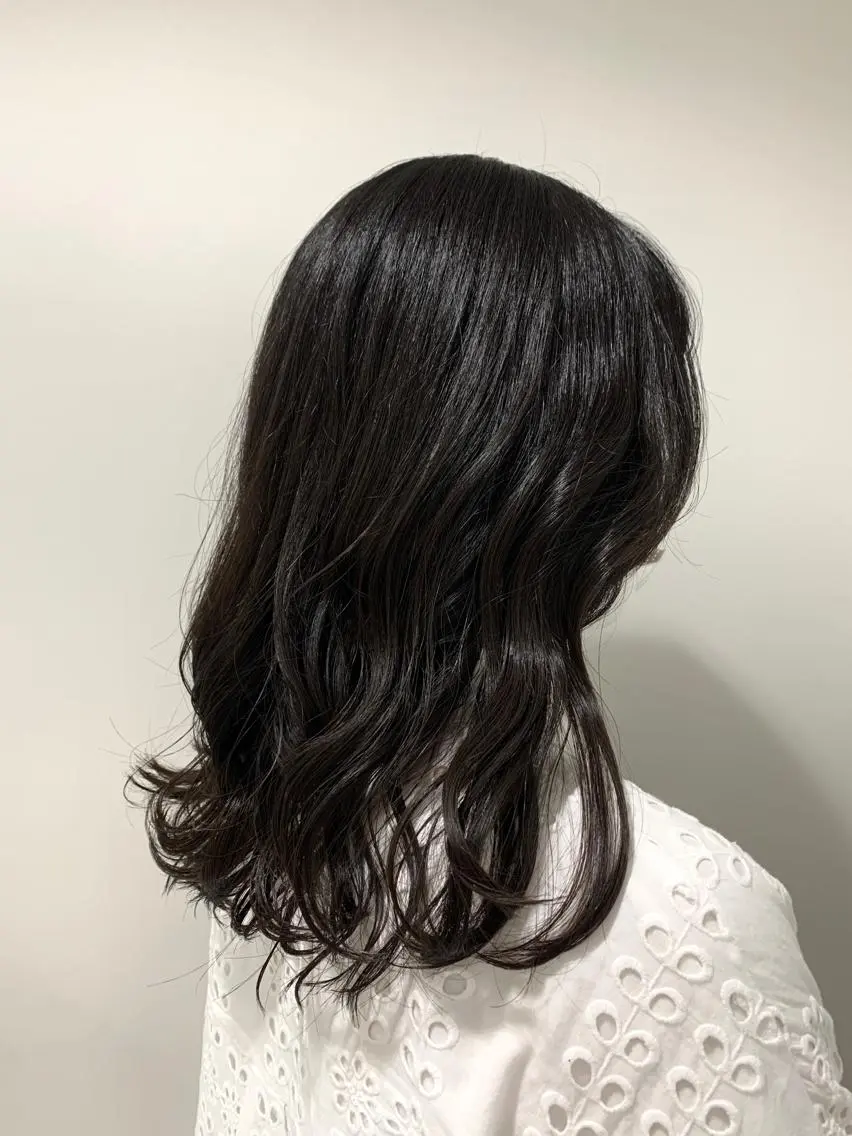セミロング 三軒茶屋 maoのヘアスタイル