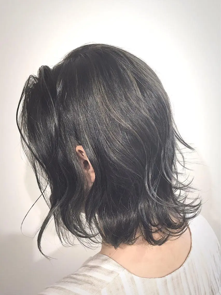ミディアム カラー イメチェン☆丁寧接客 田中 優貴のヘアスタイル