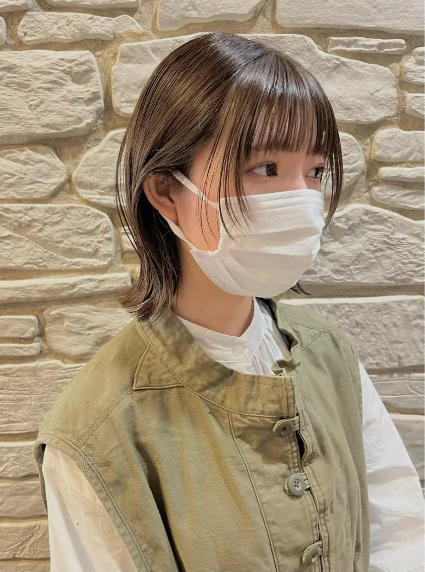 ショート カラー ヘアアレンジ カット ヘアカラー トリートメント 溝口 ひなこのマツエク・マツパデザイン