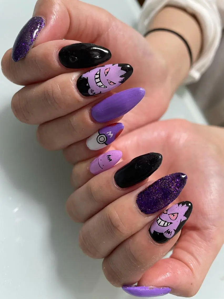 ネイル アートネイル 🌙🫧CHARME (RUKA)🦋🫧のネイルデザイン