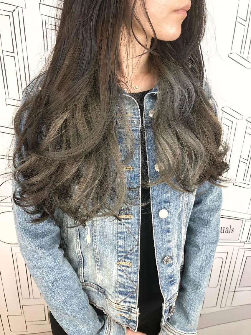 ロング レイヤー⭐️カラー ⭐️平川雅史のヘアスタイル