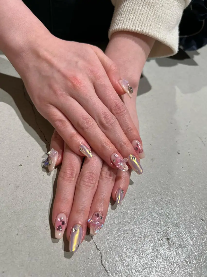 ネイル ハンドネイル zir  nail 🕊️💗RIOのネイルデザイン
