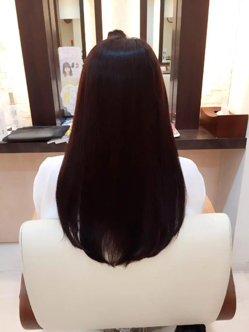 ロング パーマ ストレートパーマ 🌙似合わせ🐈⬛ ケア✨又吉のヘアスタイル