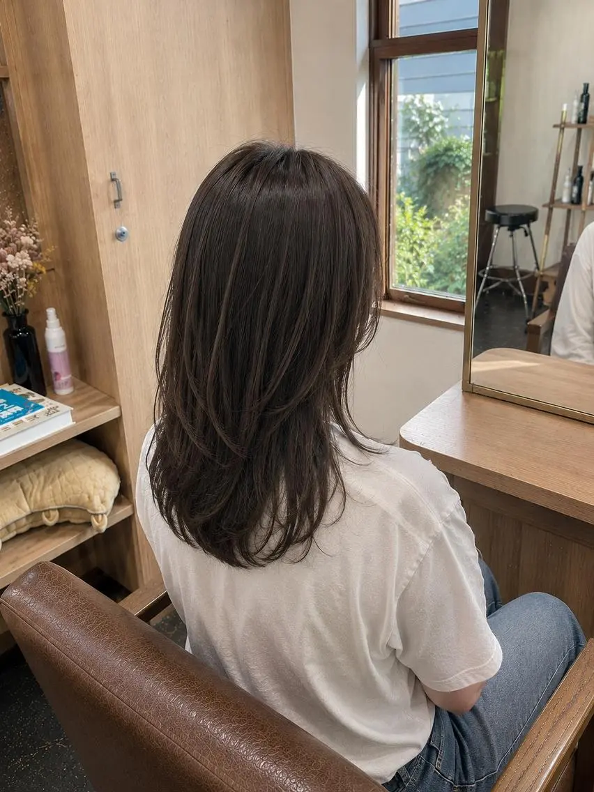 ロング カット ヘアカラー トリートメント 清須/髪質改善/ツヤ TOMOKIのヘアスタイル