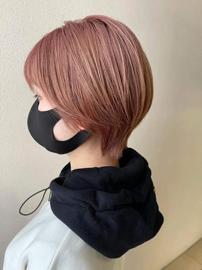 ショート ショートヘア 沢田 瞳のヘアスタイル