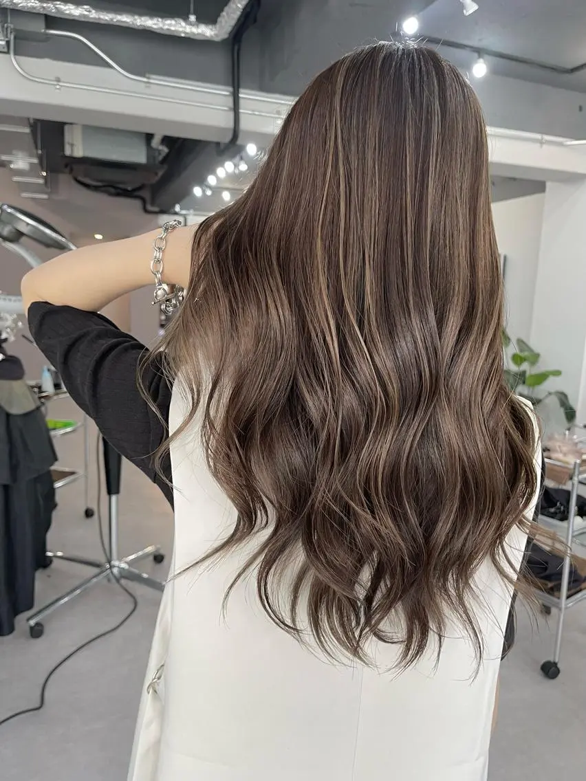ロング カラー カット ヘアカラー トリートメント Reb_keiji 👑小倉圭司のヘアスタイル