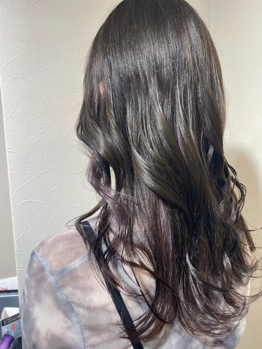 セミロング カラー FUKUSHIMA 🔥のヘアスタイル