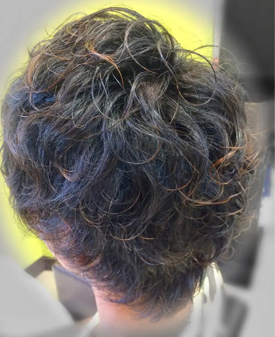 ショート パーマ メンズ メンズパーマ カット パーマ トリートメント Cecilhair セシルヘアー神戸元町のヘアスタイル