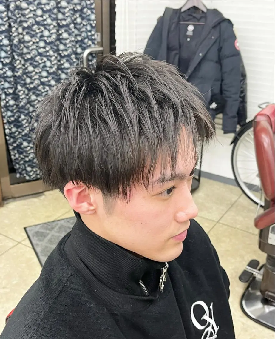 ショート メンズ 森田 健一のヘアスタイル