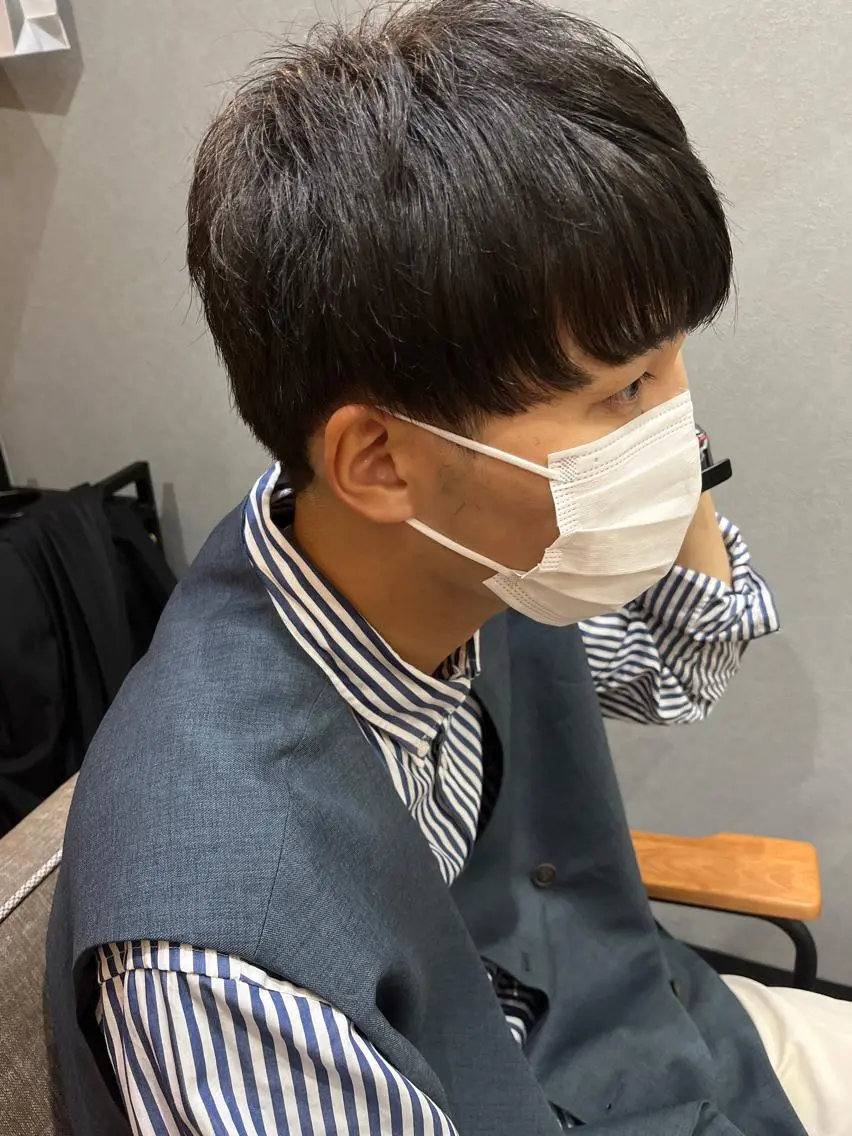 メンズ マッシュ 久木原 ゆりのヘアスタイル