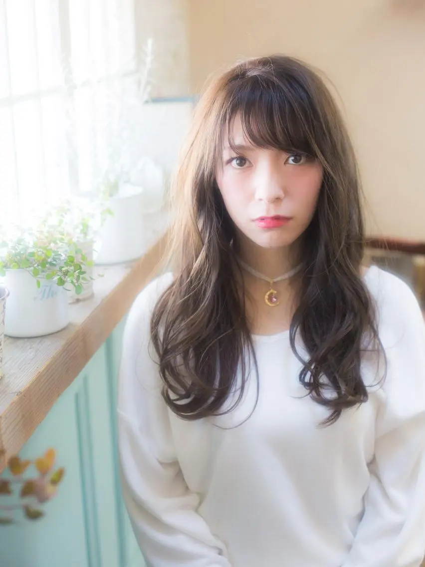 ロング カラー パーマ 松島祐介【店長／ トップディレクター】のヘアスタイル