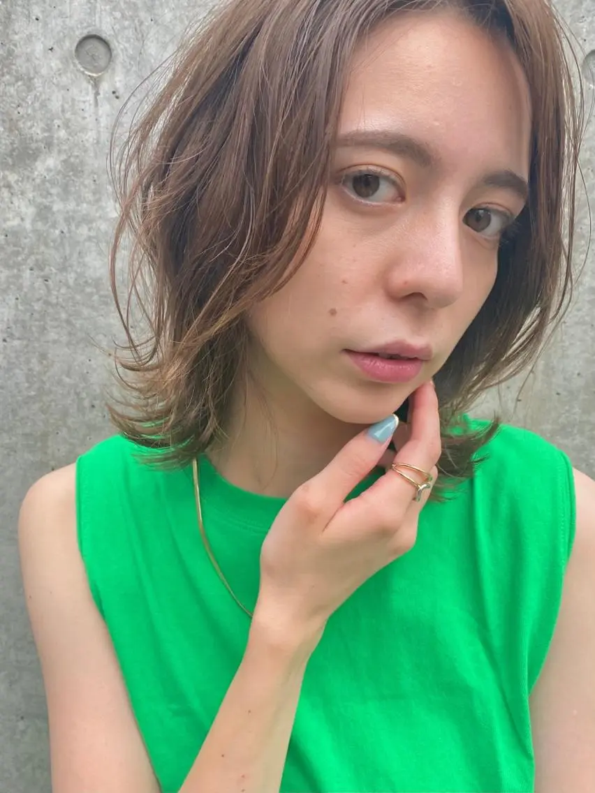 ミディアム 髪質改善/美髪のプ口 中島みきのヘアスタイル