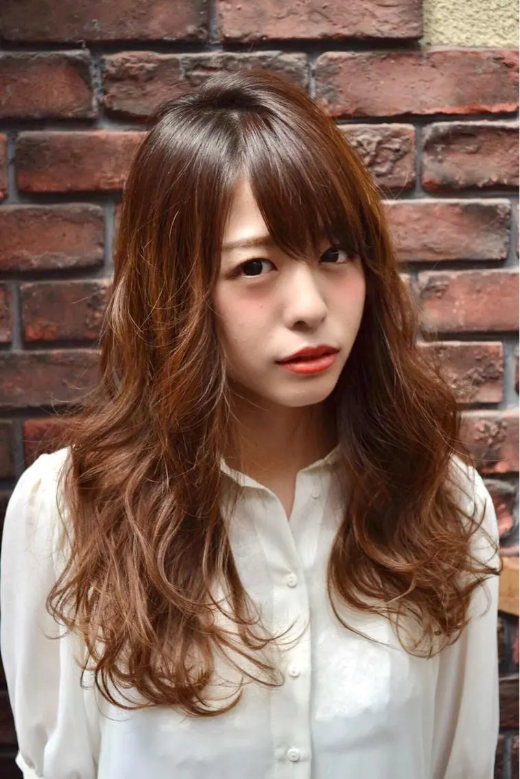 ロング カラー グラデーションカラー メンズ指名多数!! 田島史也のヘアスタイル