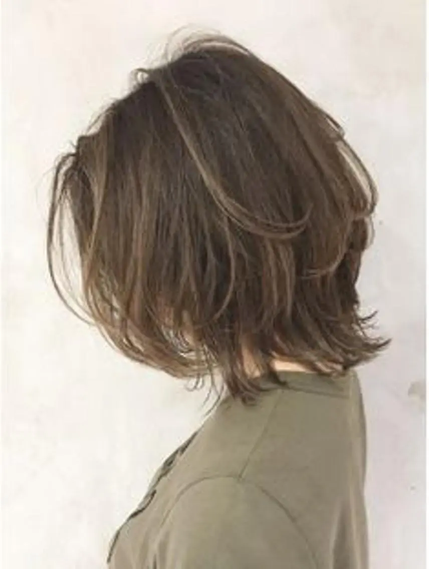 カラー カット ヘアカラー トリートメント 🦋河野沙耶果🦋 撮影モデル募集✨のヘアスタイル