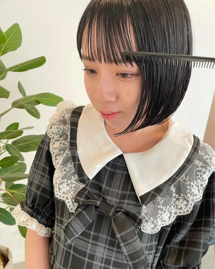 ショート ボブ カット トリートメント SAKURA omotesandoのヘアスタイル