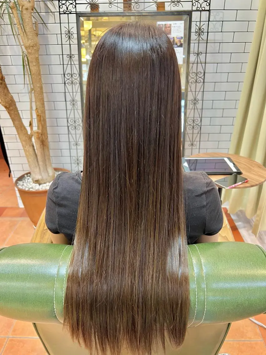 ロング カラー ヘアカラー トリートメント 石井 佑樹のヘアスタイル