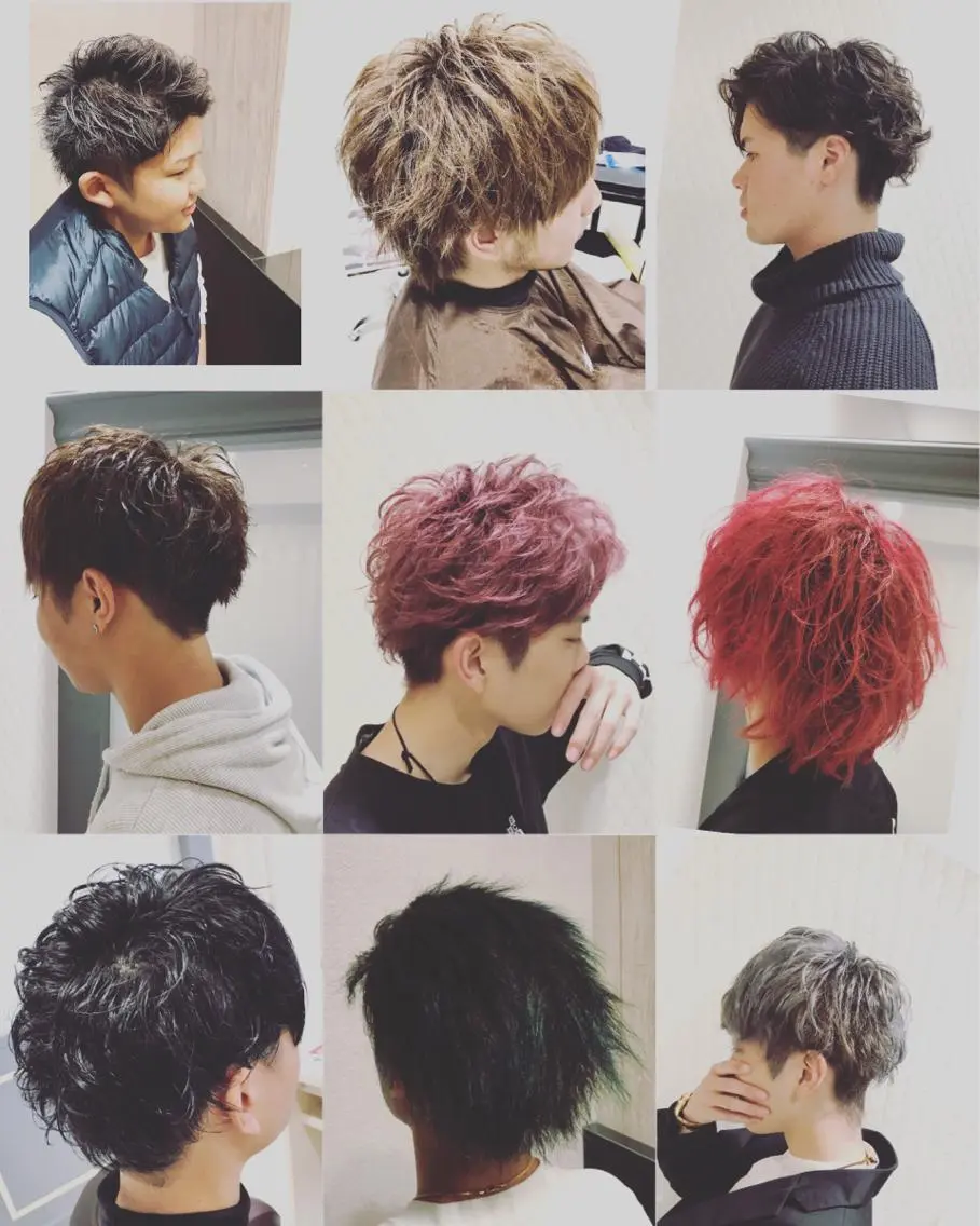 ショート カラー パーマ ヘアアレンジ メンズ ビジネス カット ヘアカラー トリートメント 豊田 恭平のヘアスタイル