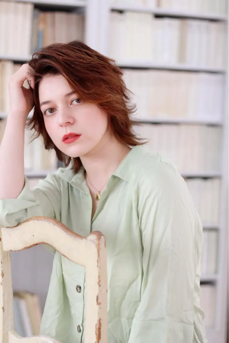 ショート カラー 髪質改善 Blumeのヘアスタイル