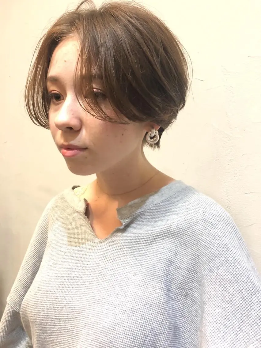 ショート ハンサムショート ショートヘア 中野 恵脩のヘアスタイル