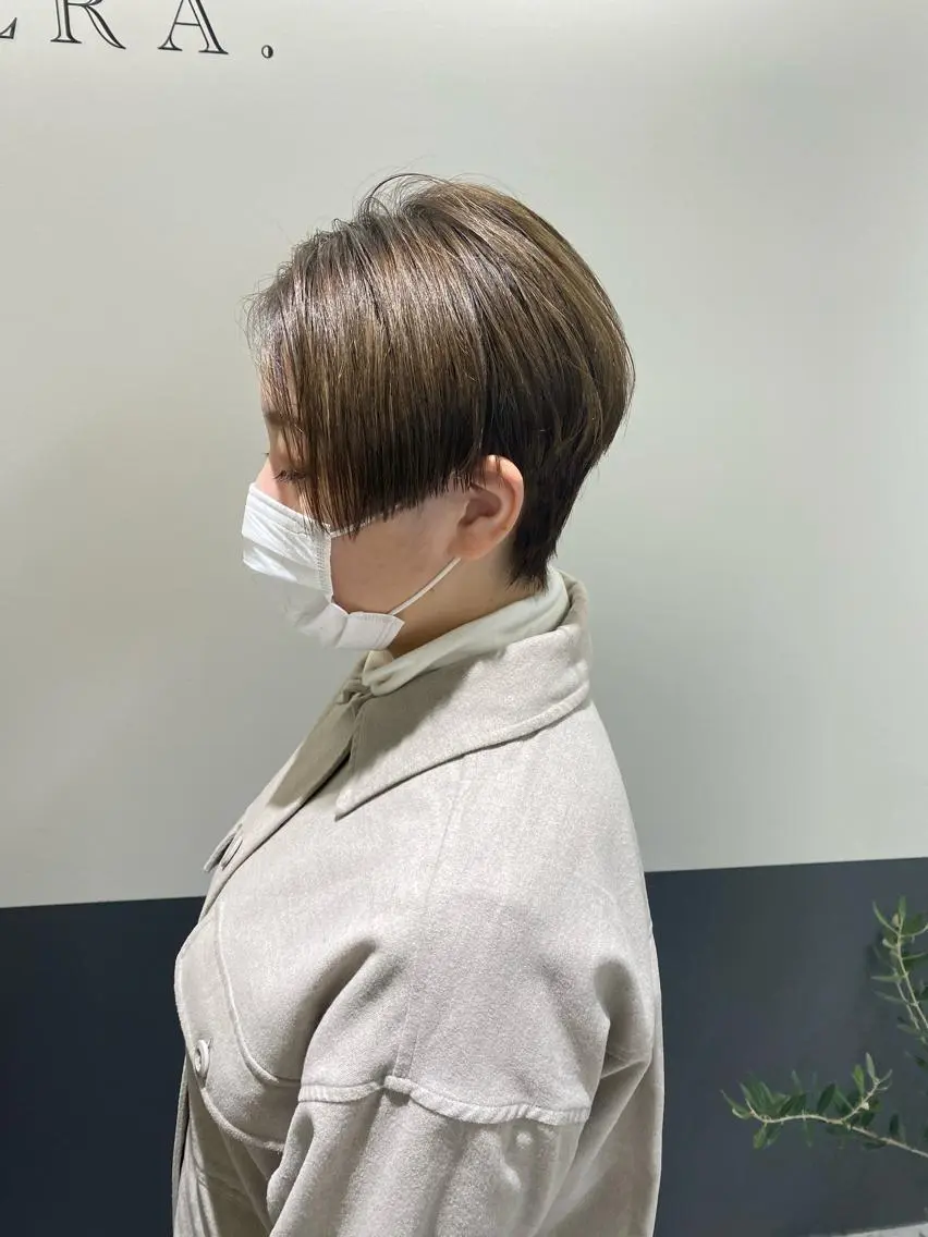 ショート ショートヘア Rubik's江坂 ルービックえさかのヘアスタイル