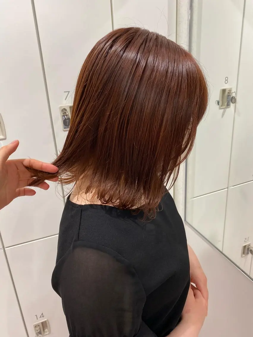 ミディアム カラー 🎀stylist 🎀AKARI🎀のヘアスタイル
