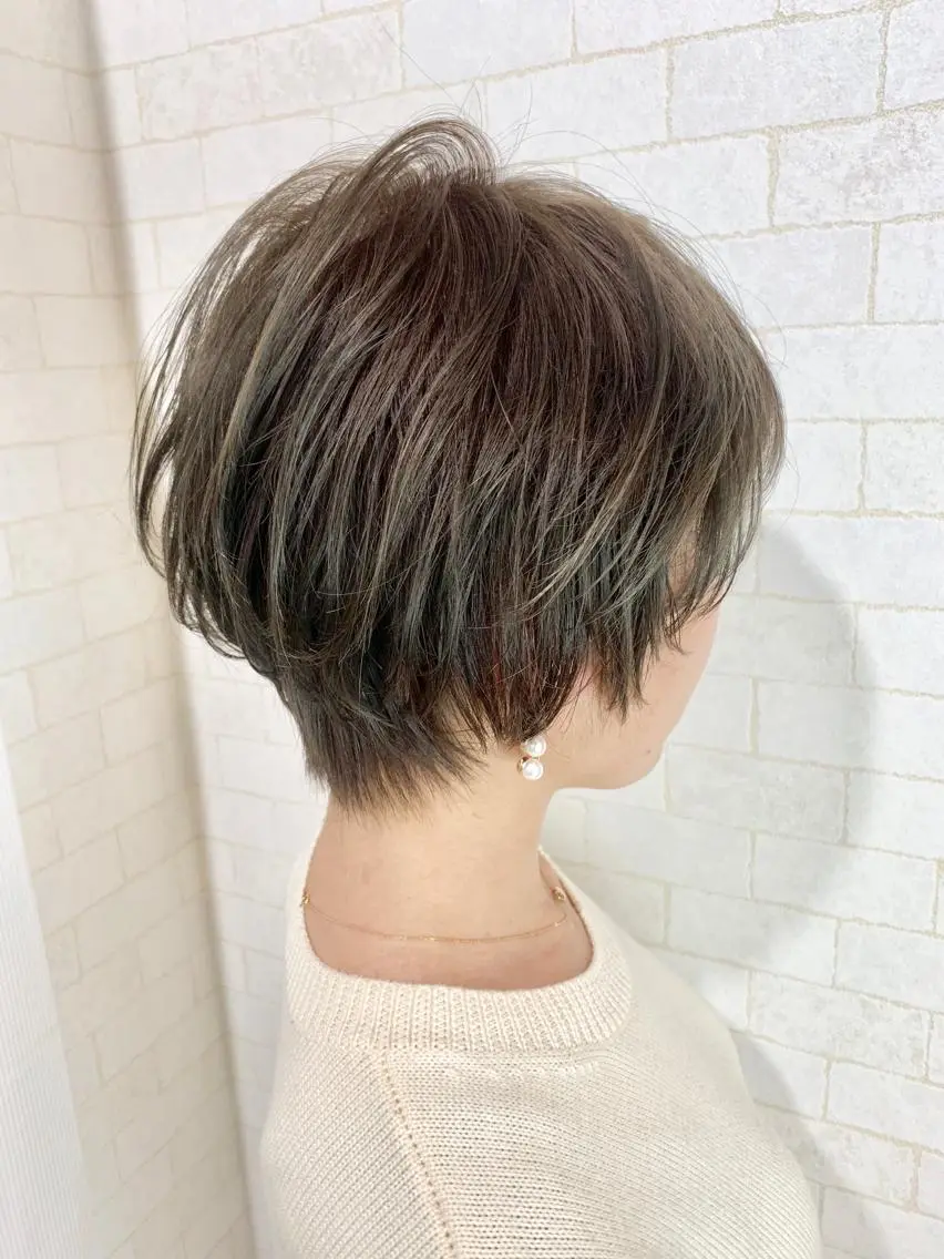 ショート 神野 雅樹のヘアスタイル