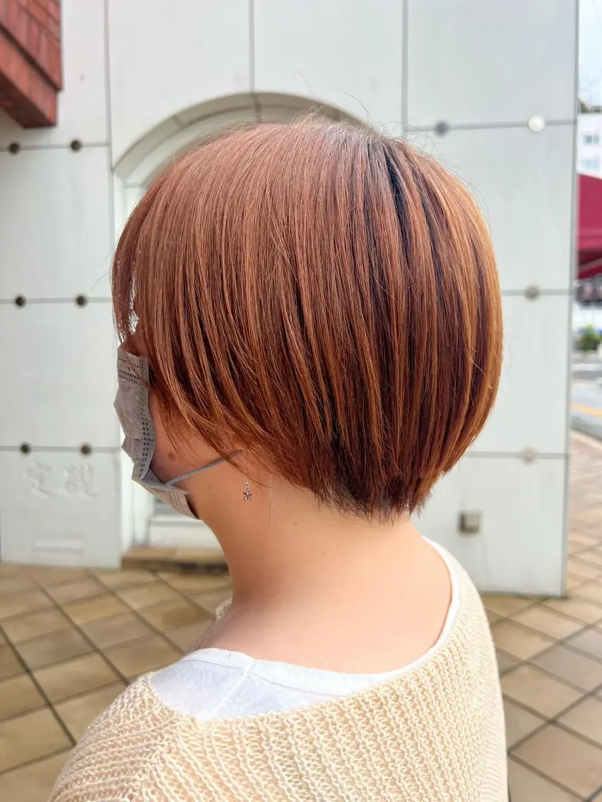 ショート 丸みショート ショートヘア AIREYEBROW 🤍ERINAのマツエク・マツパデザイン