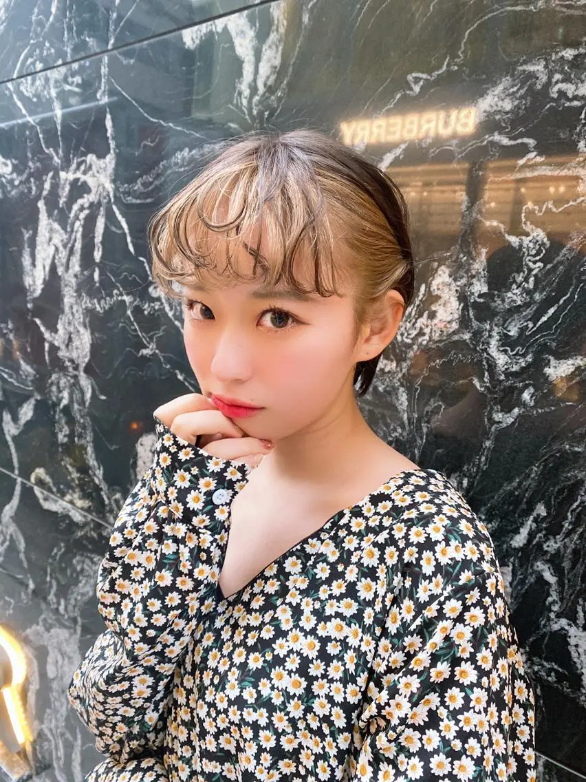 ショート 美髪矯正透明感カラー 江川 和輝のヘアスタイル