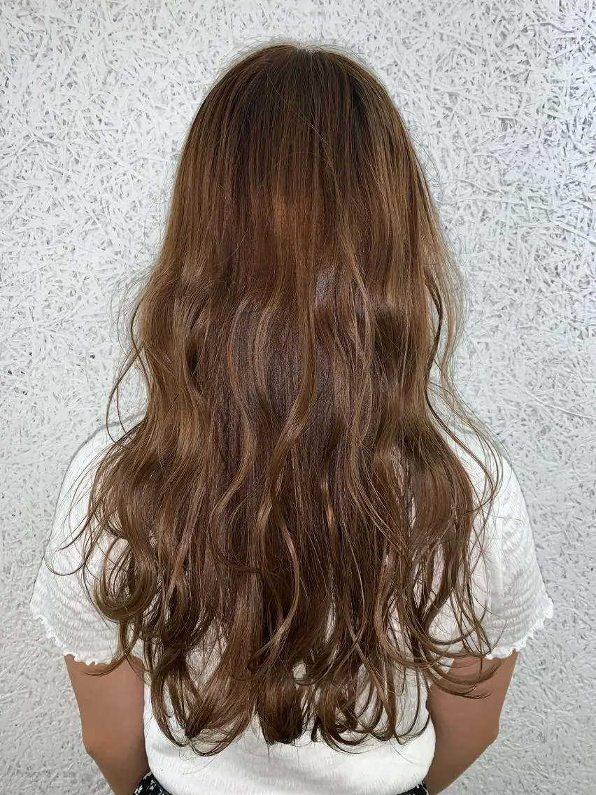 ロング カラー もにか🌞原宿/渋谷 🌝ブリーチカラーのヘアスタイル