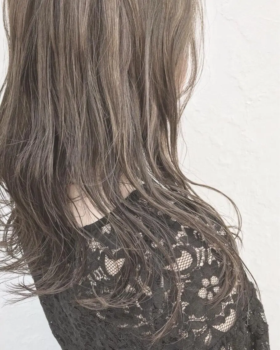 セミロング カラー ケアに特化したサロン shinzaのヘアスタイル