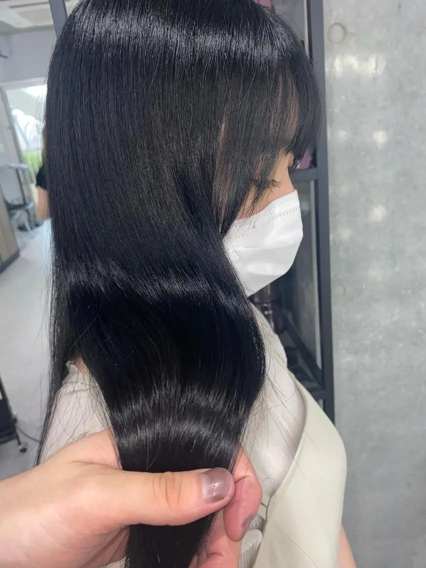 セミロング カラー ヘアアレンジ メンズ ヘアカラー トリートメント ハイトーン特化💍 chloe💍韓国のヘアスタイル