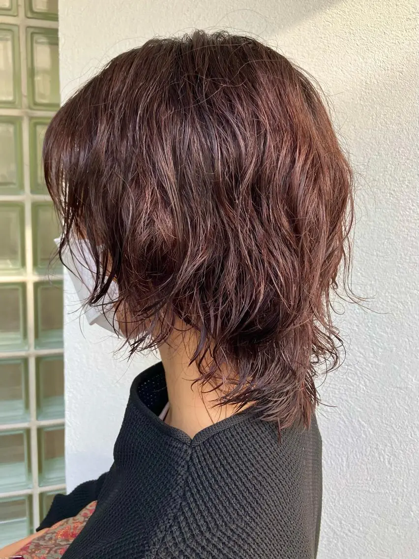 カラー fumika推しカラ ー/デザインカラーのヘアスタイル