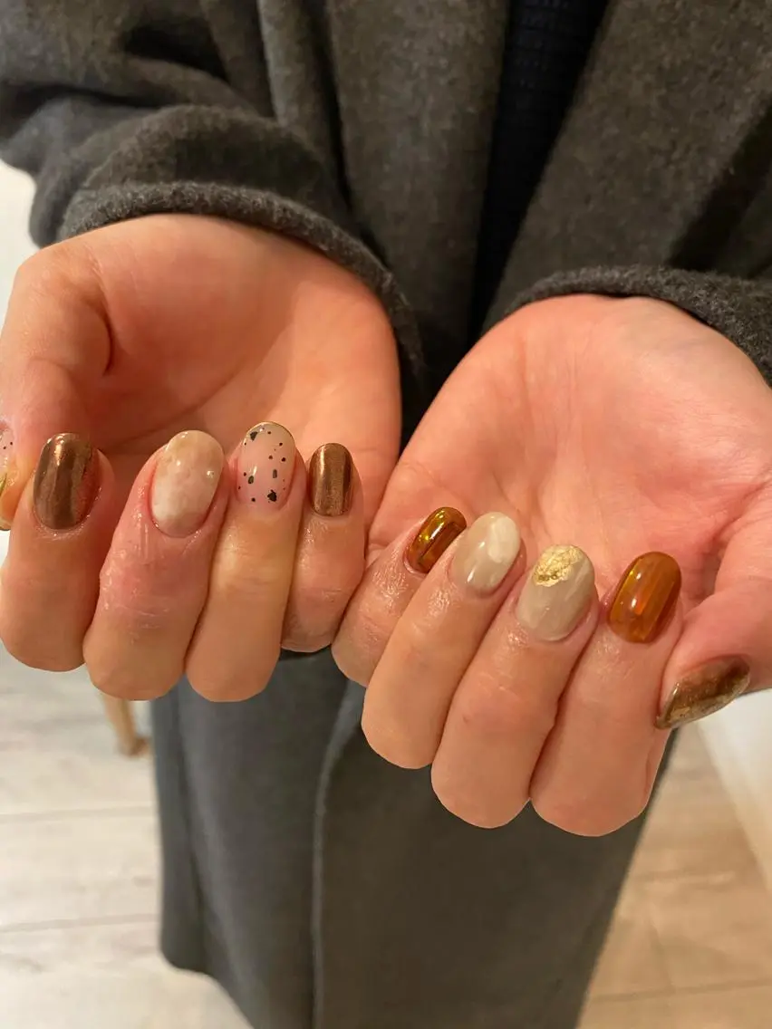 ネイル ハンドネイル 【LINON】 airiのネイルデザイン