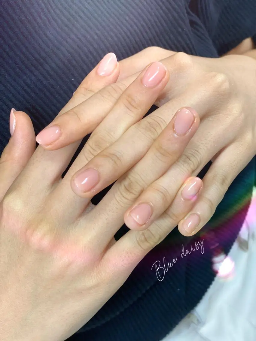 ネイル ピンク Blue daisy 栄本店のネイルデザイン
