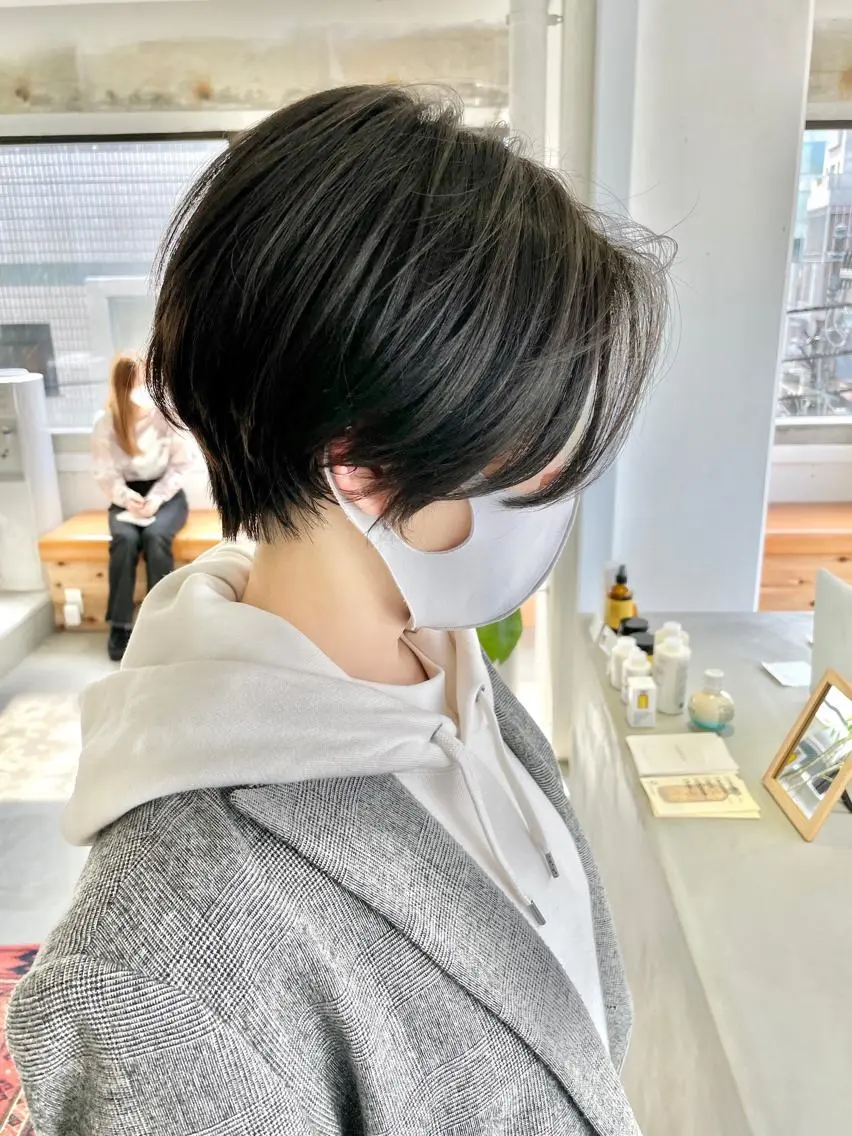 ショート カラー ハンサムショート ショートヘア ショート・ボブ 徳竹淳一のヘアスタイル