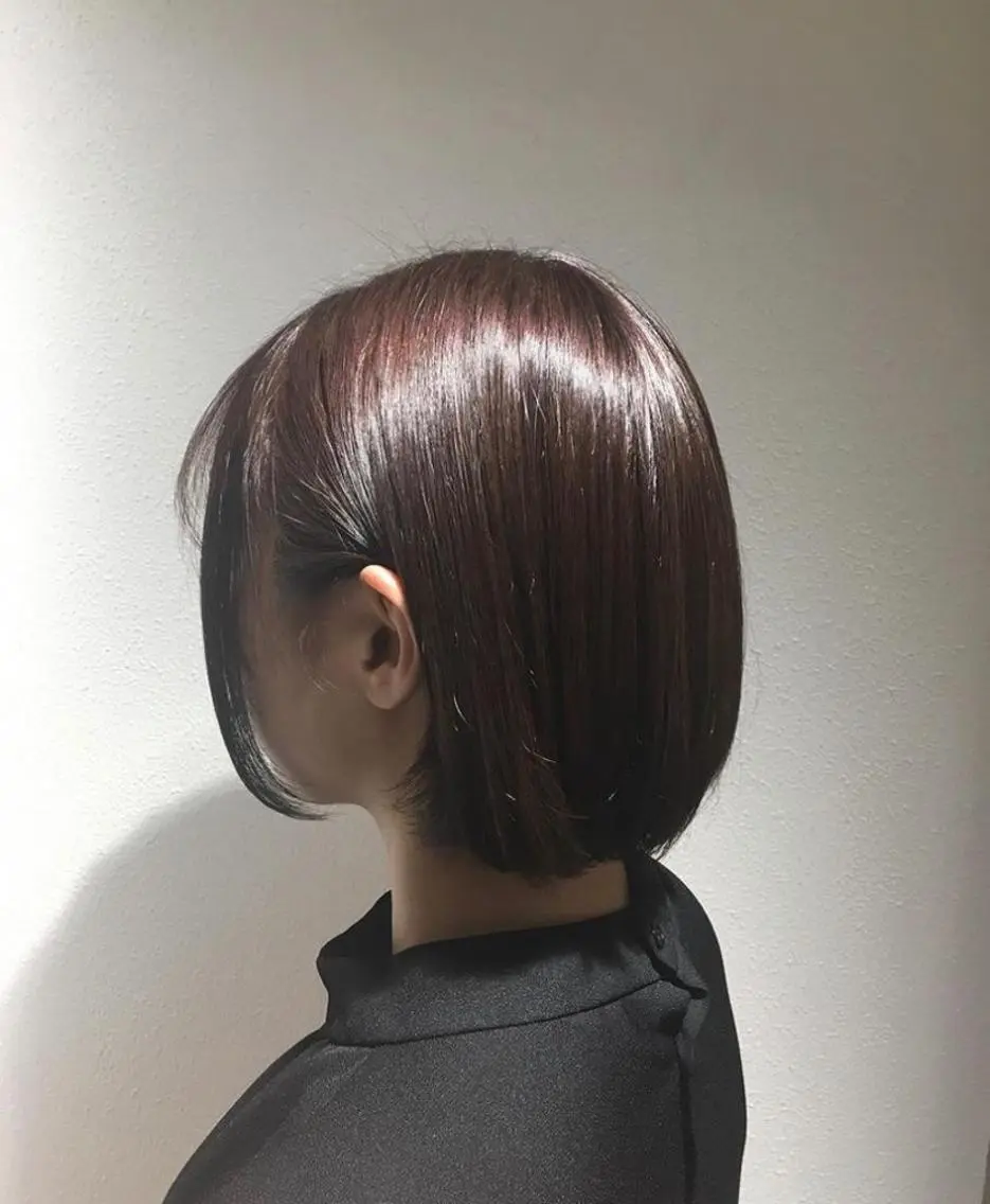 ショート カラー パーマ ヘアアレンジ メンズ キッズ ネイル マツエク・マツパ カット ヘアカラー FABLE HAIR ファブル難波・心斎橋のヘアスタイル