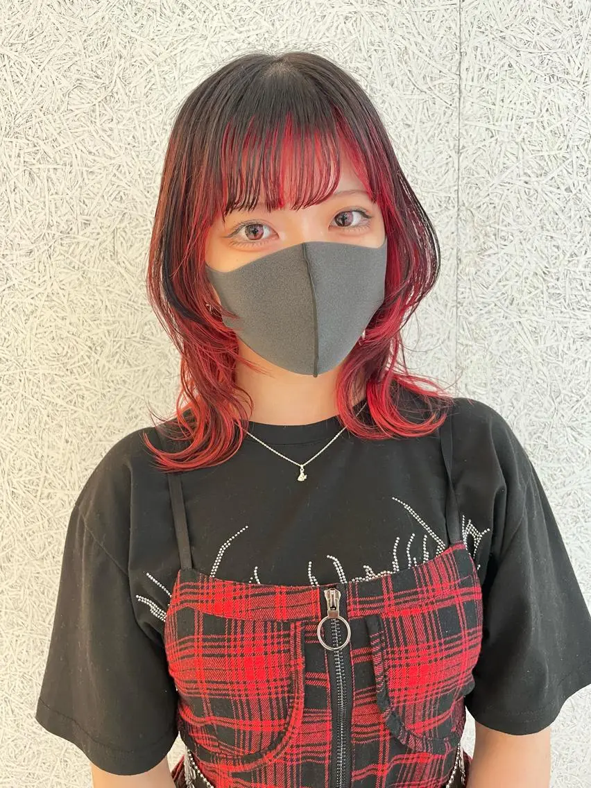 ミディアム ウルフカット SOYON 🤍CHIZU🤍.のヘアスタイル