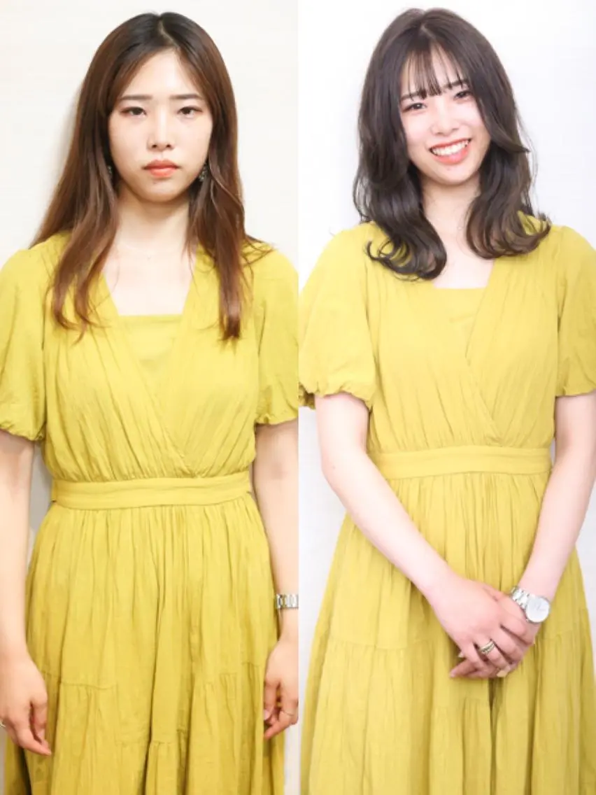ミディアム カラー 松本 俊樹のヘアスタイル